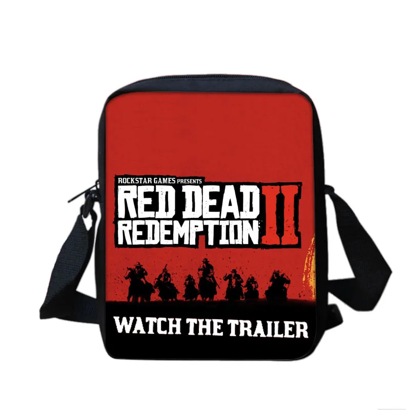 Red Dead Redemption Boys & Girls 프린트 숄더 백 키즈 캐주얼 토트 폰 백 남성 & 여성 쇼핑백 최고의 생일 선물