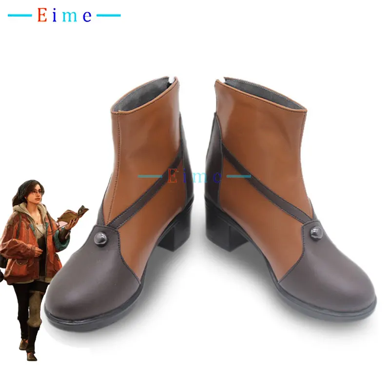 

Альма ‌ ‌ Обувь для косплея Wilds, реквизит для косплея, обувь из искусственной кожи, аксессуары для аниме, карнавальные ботинки на Хэллоуин, индивидуальный заказ