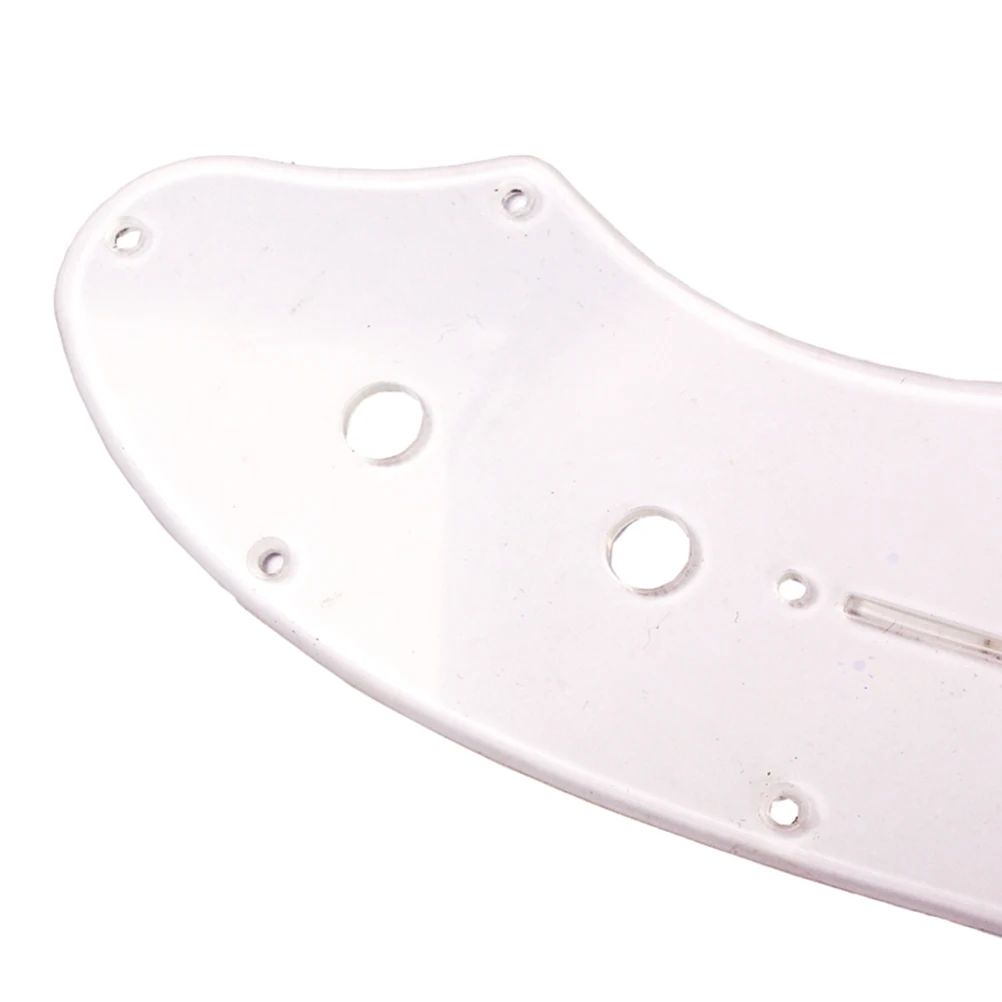 

Broadsword Shape Guitar Pickguard 4 Ply White Re-Issue Style for Tl Guitar Tremolo Backplate Replacement