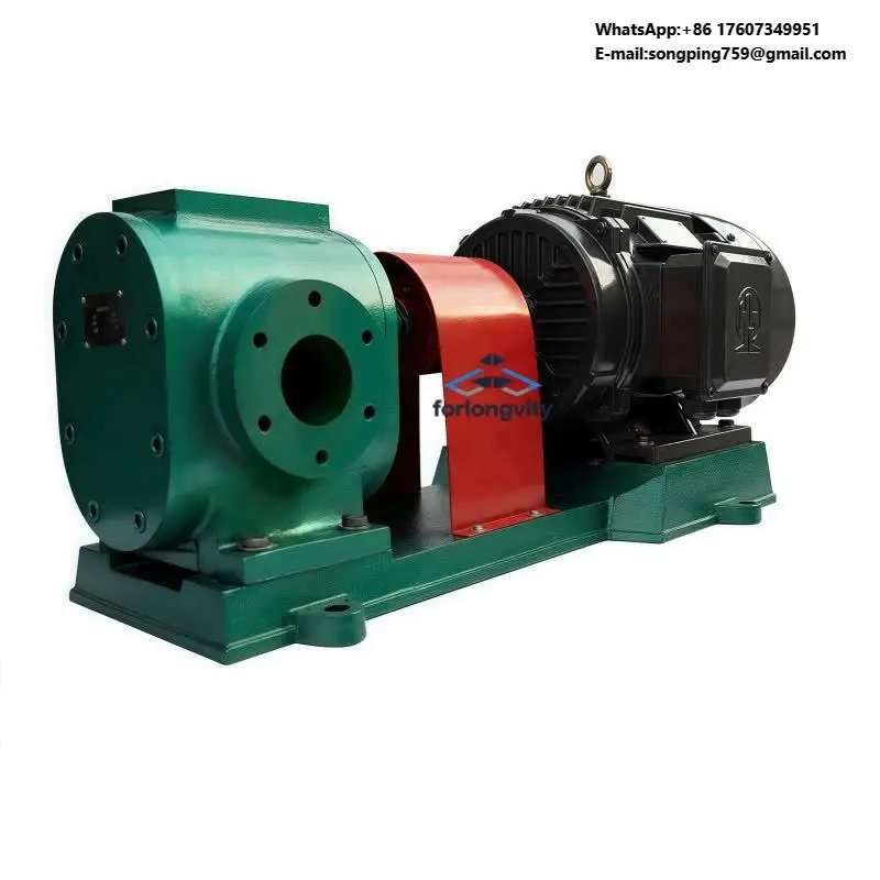 

High Viscosity Iron Gear Bitumen Pump Electric AC Motor 220V/380V High Temperature High Pressure OEM Customizable