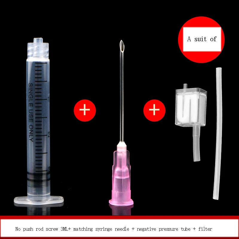 Disposable water and light instrument accessories