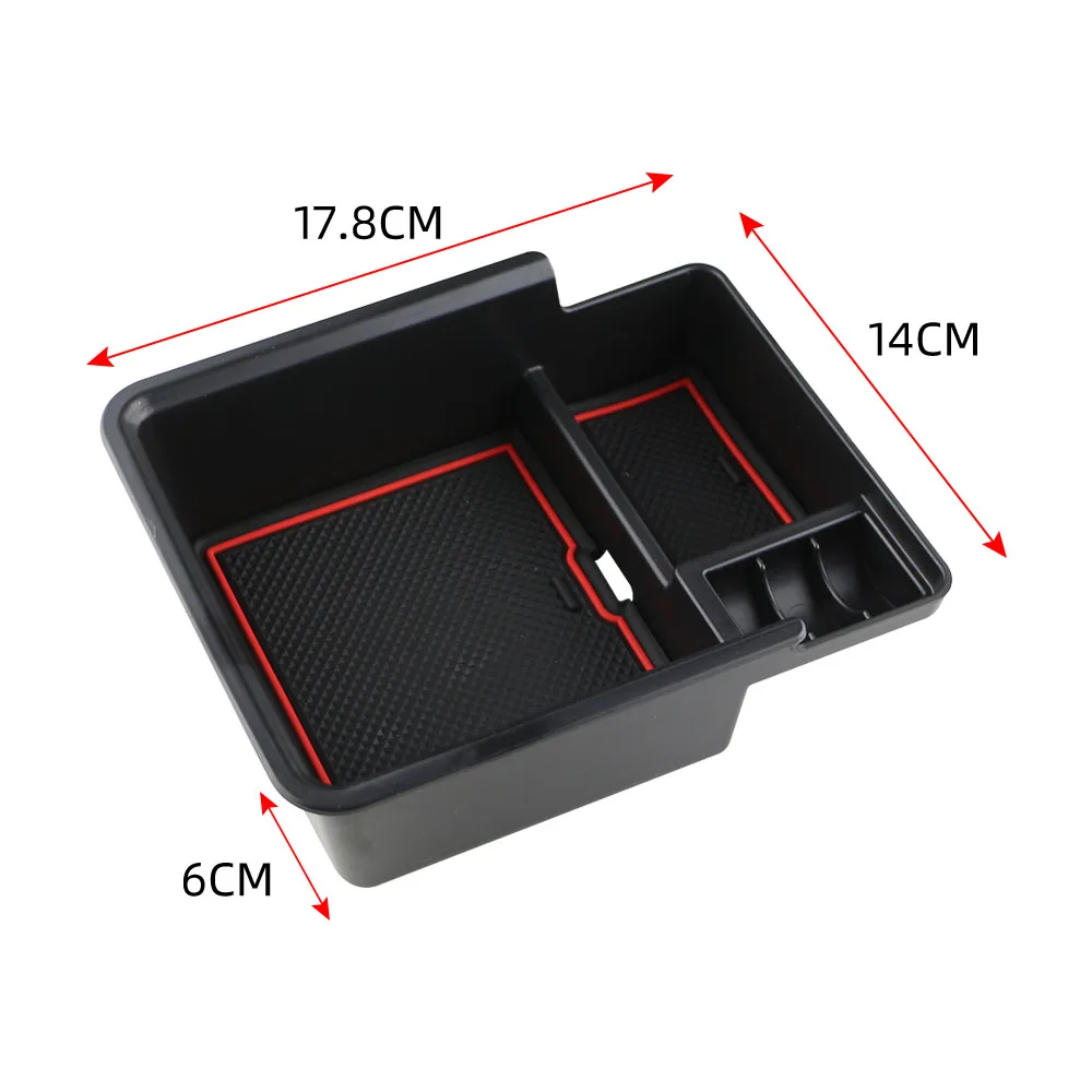 Center Console Armrest Tray for MG4 EV 2022 2023 2024 ABS Car Central Storage Box Container Organizer Accessories