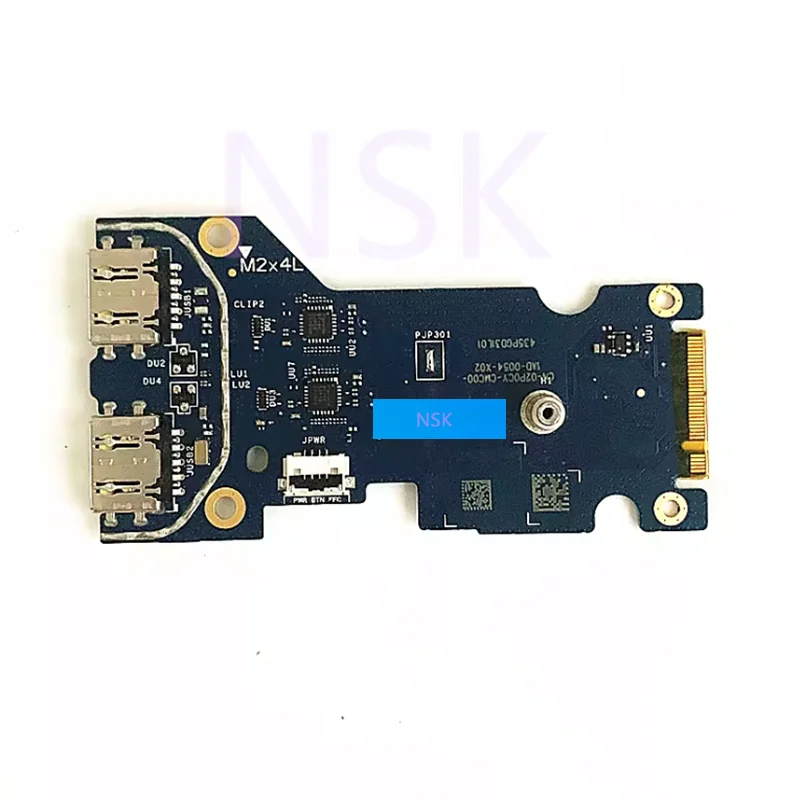 Original LS-L656P  for Dell G15 5520 5521 HDK50USB I/O Board 02P0CY 100% Test OK