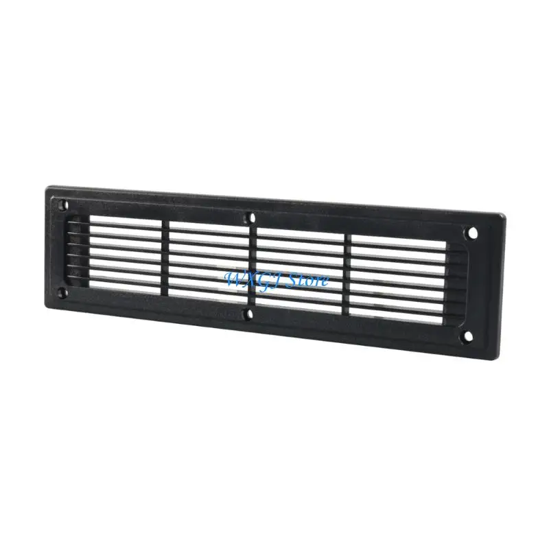 

37JE Recreational Vehicle Motorhome Bus Trailer Air Conditioner Vent Grill Outlet With Straight Louvers For Efficient Airflows