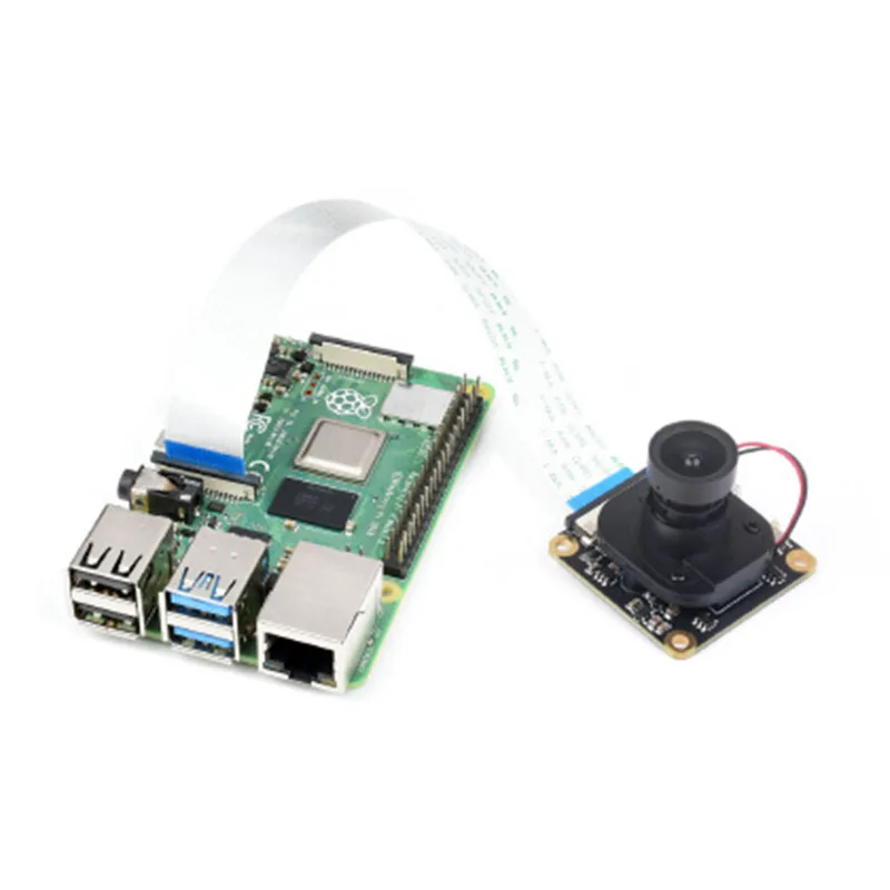 Raspberry Pi Camera IMX290 2MP Starlight Sensor 83° Wide Angle IR-CUT Fixed Focus Camera Module for DIY Security Monitoring