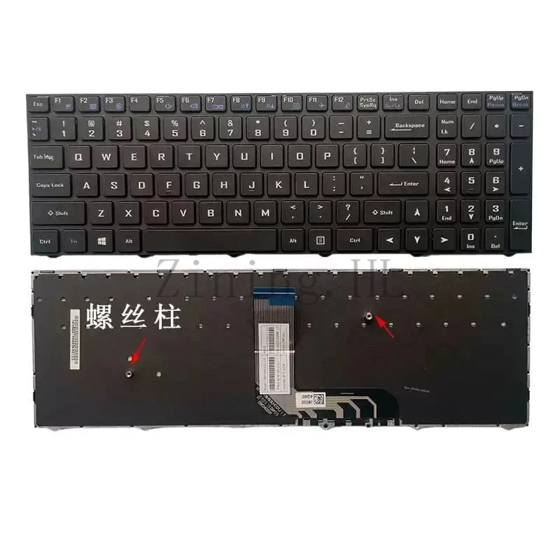 For Shenzhou ZhanShen ZX6-CT5DA CNB5S02 K670D-G4D5 K680E-G4D4 built-in keyboard