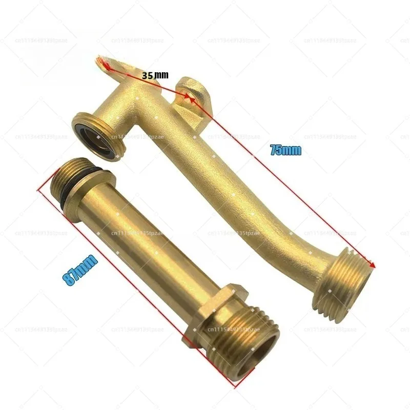 Constant Temp Gas Heating Equipment Universal Fitting Water Inlet Connection Gas Water Linked Control Copper Pipeline Connector