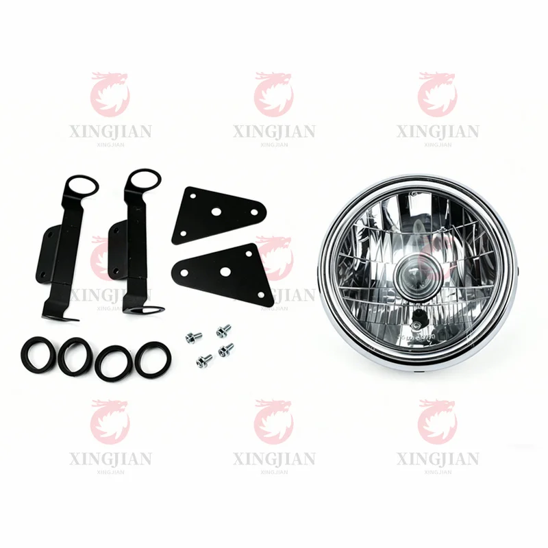 

Motorcycle Light Assembly Headlights For SUZUKI HAOJUE EN125-2F EN125-2A EN125-3F EN125-3A EN150 EN150-A Headlight Bracket