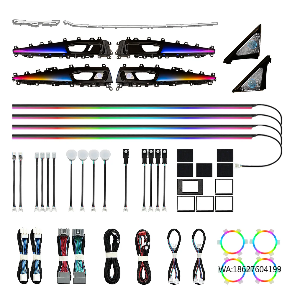 

Suitable for LED Auto Interior Lighting Ambient Colorful Environment Lights for Interior Atmosphere Modification