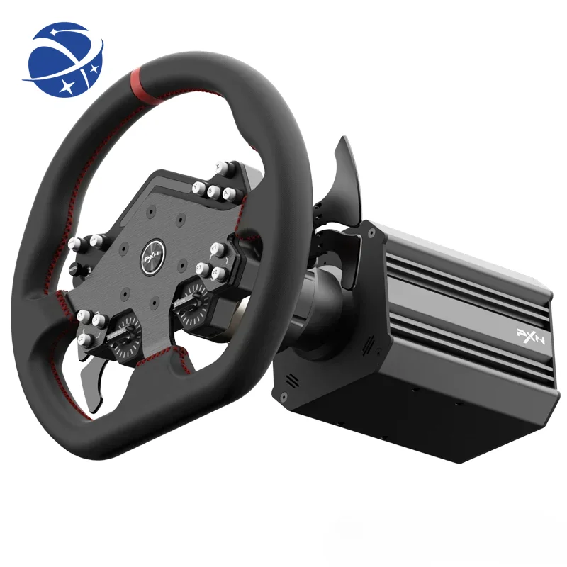 YYHCPXN V12 lite Driving Force Racing Wheel Comes With Full Accessories and Warranty Of Year