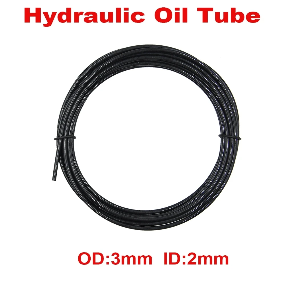 4 Meter 2x3mm Hydraulic Oil Pipe Hose For RC Excavator Loader Model Tube Parts
