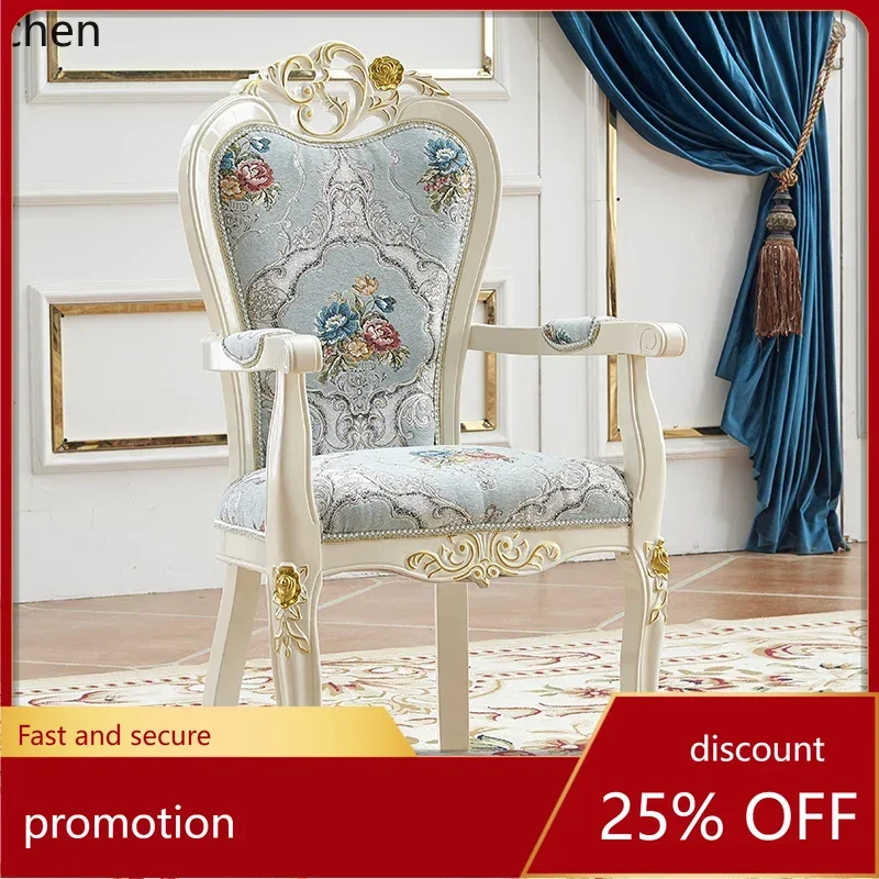 

HXL Armrest Book Desk Chair Modern Simple Solid Wood Backrest Chair Home Balcony Leisure Stool