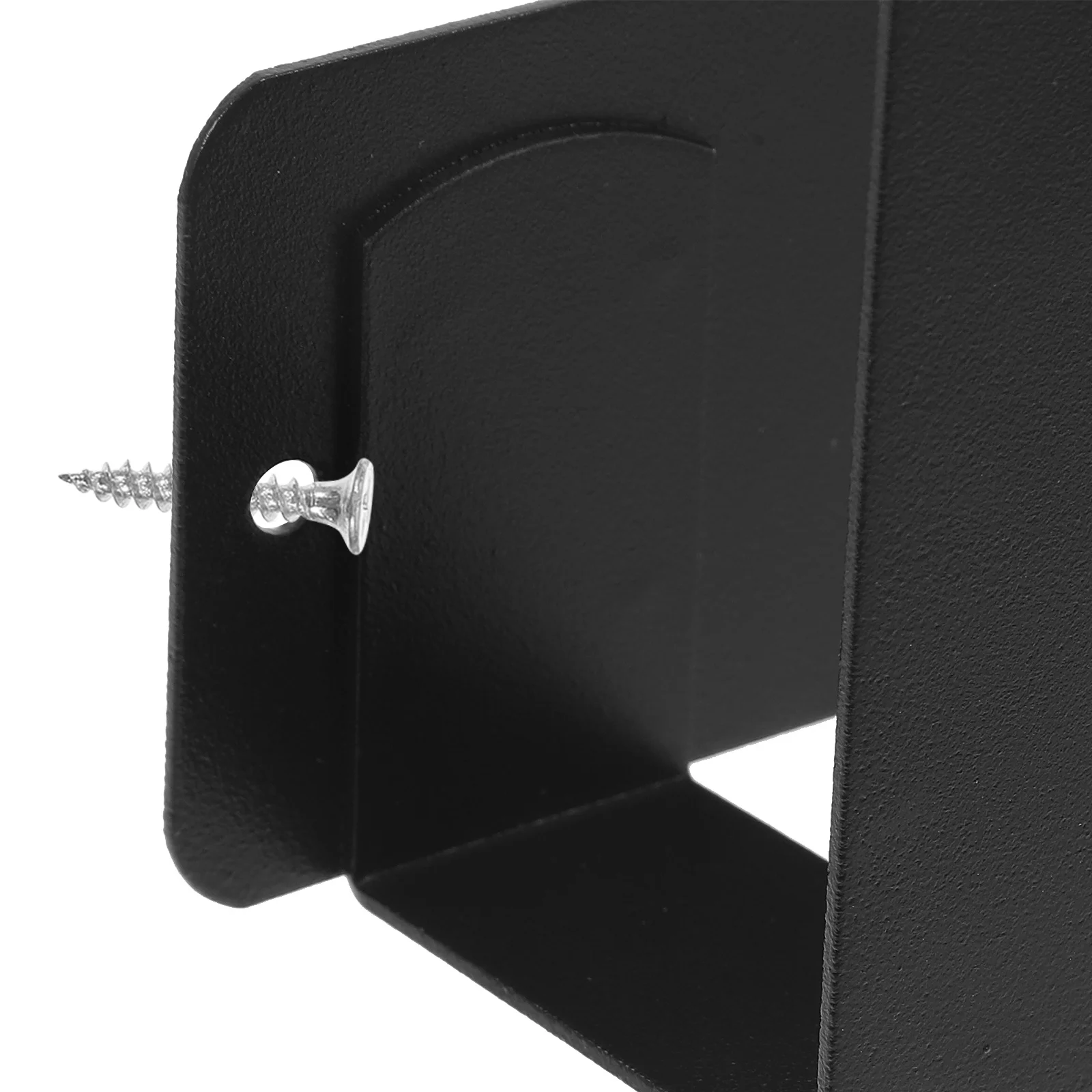 

Aviation Aluminum Cutting Board Rack Black Wall Mount Shelf for Pot Lid Pan Cover and Kitchen Tools Punch Free No Drill