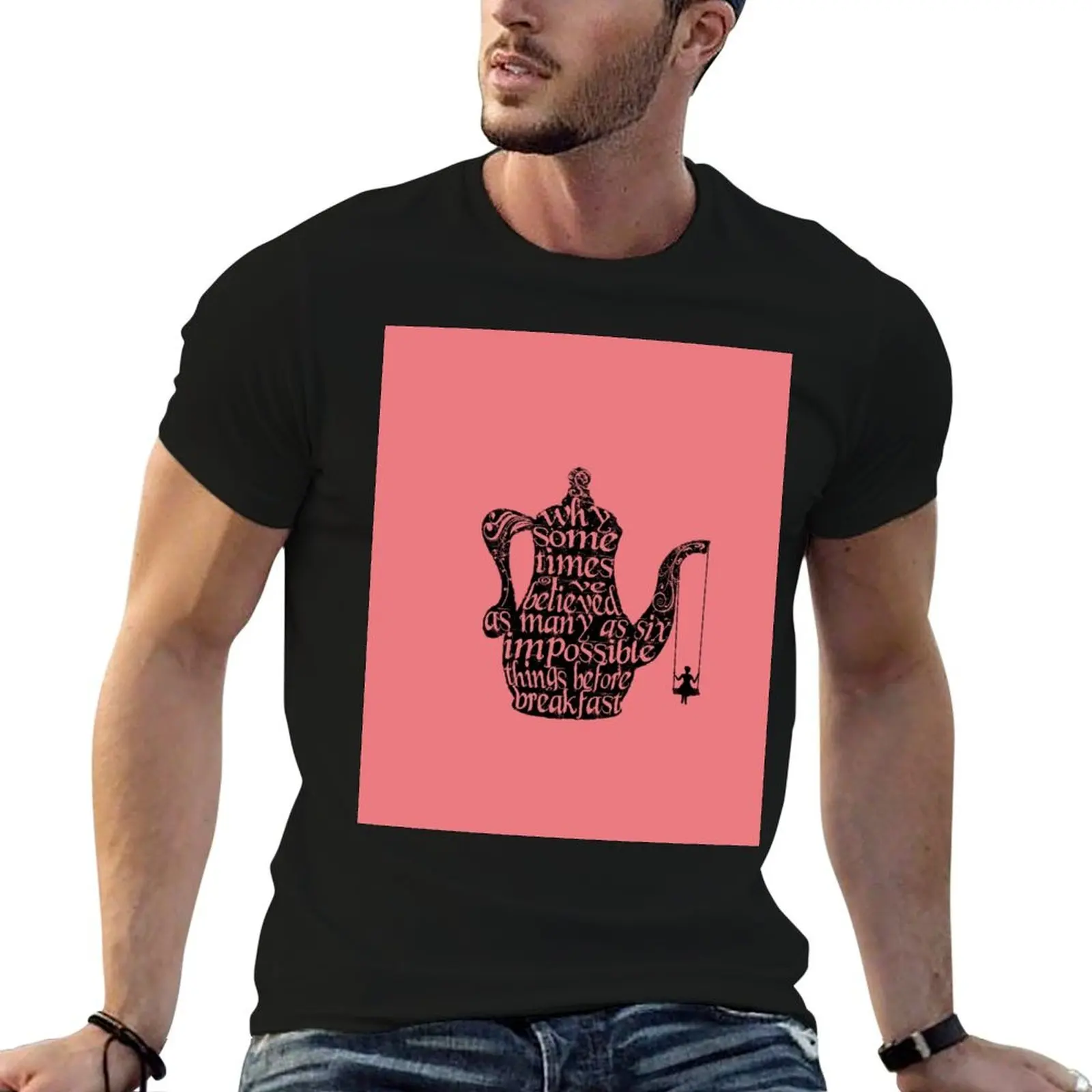 

Impossible Things - Black T-Shirt custom t-shirts sports fans mens funny t shirts