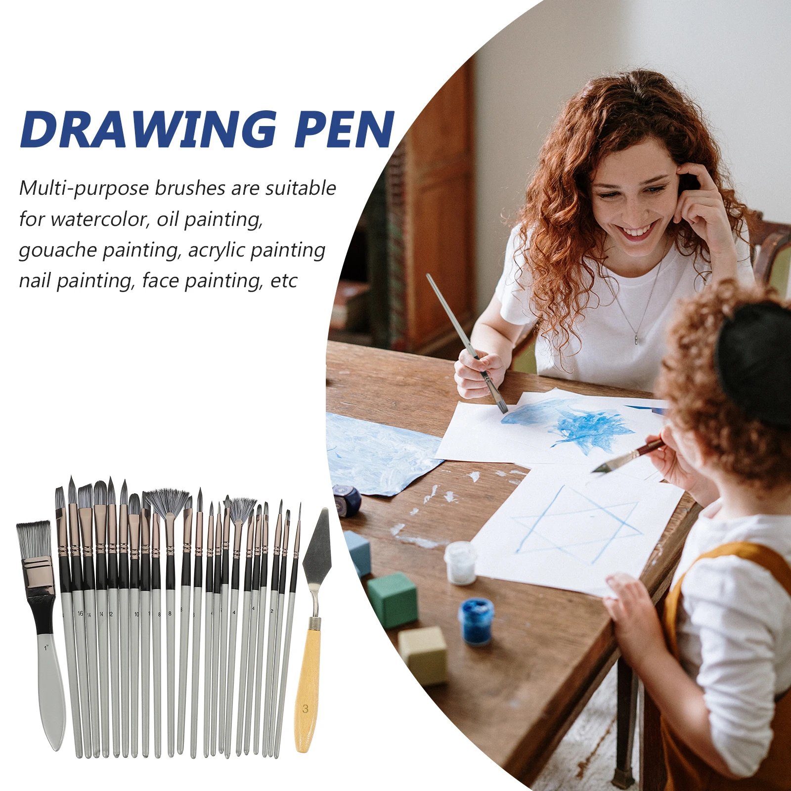 

Professional Artist Brushes Set Watercolor Paint Brushes Acrylic Oil Painting Brush Set Drawing Paintbrushes