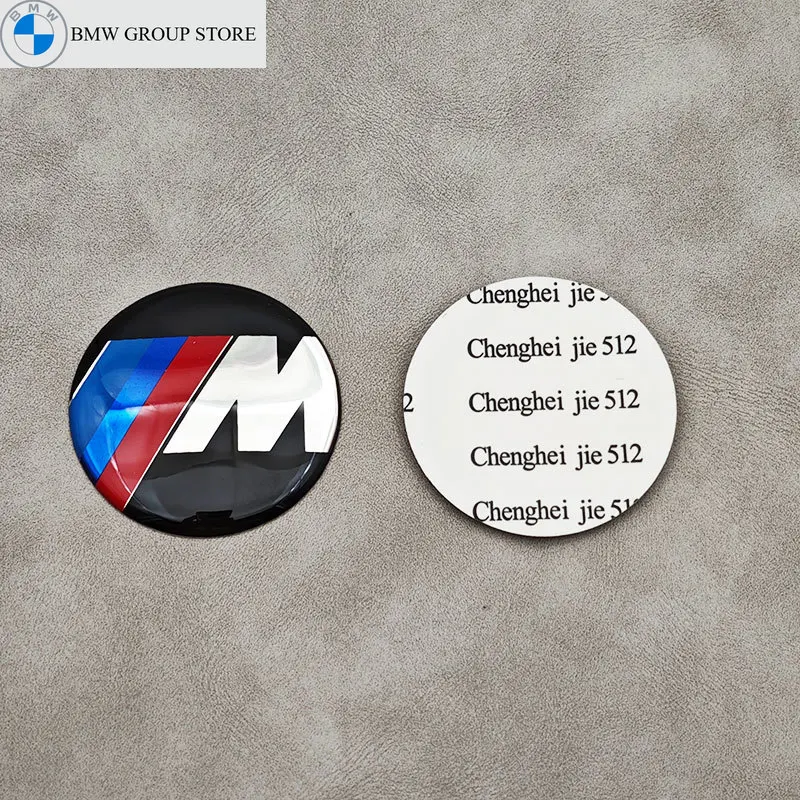 BMW GROUP ABS BMW M Logo 82mm Car Front Badge 74mm Rear Trunk Badge 68mm Wheel Center Caps 45mm Steering Wheel For BMW All Model