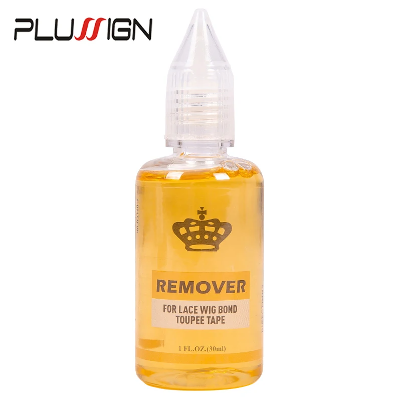 Dissolvant de colle pour perruque jaune, dissolvant pour ruban adhésif et colle, dissolvant pour perruque, dissolvant liquide transparent pour ruban adhésif double face, 30ml