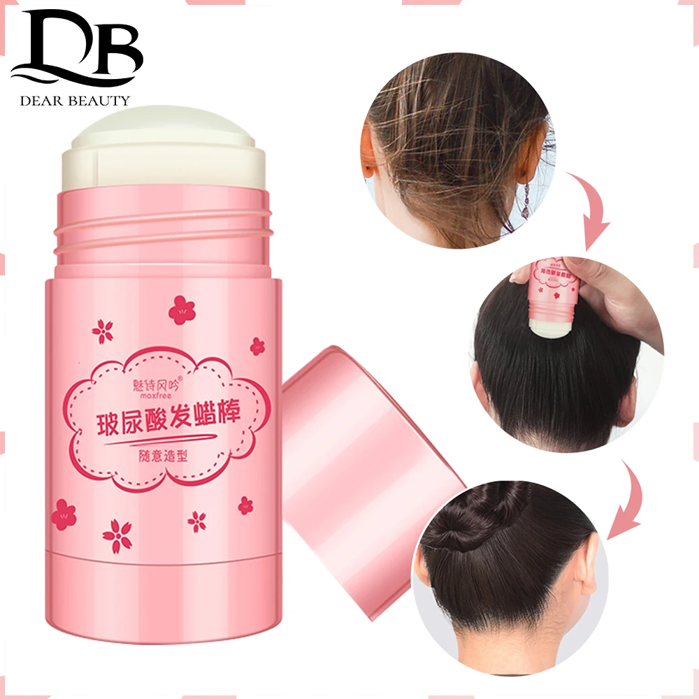 40g Hair Wax Stick Styling Prevents Frizz Nourishes Hair Arrange Loose Lasting for All Populations Children Pregnant Women