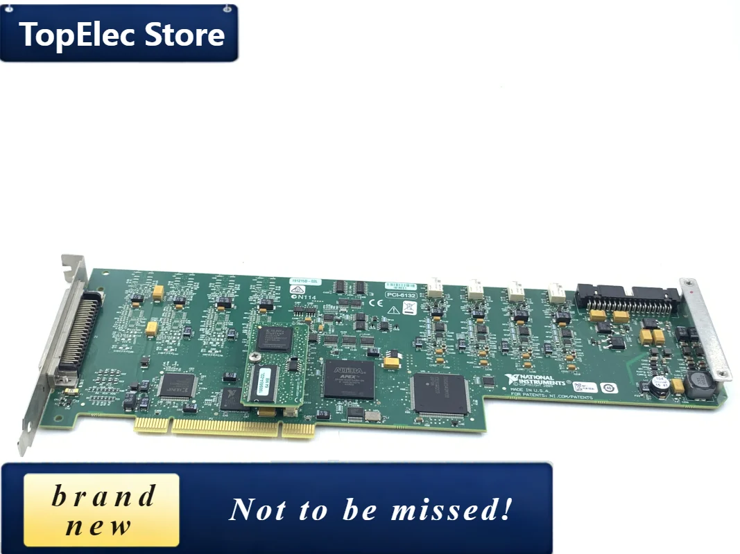 TopElec National Instruments PCI-6132 NI DAQ Card 4ch 14bit Simultaneous Analog Input