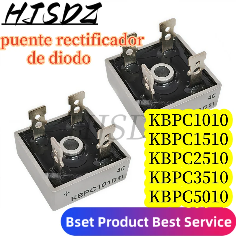 Bridge Rectifier Diode 【20-5PCS/LOT】KBPC5010 KBPC1010 KBPC1510 KBPC2510 KBPC3510 Original New In Stock