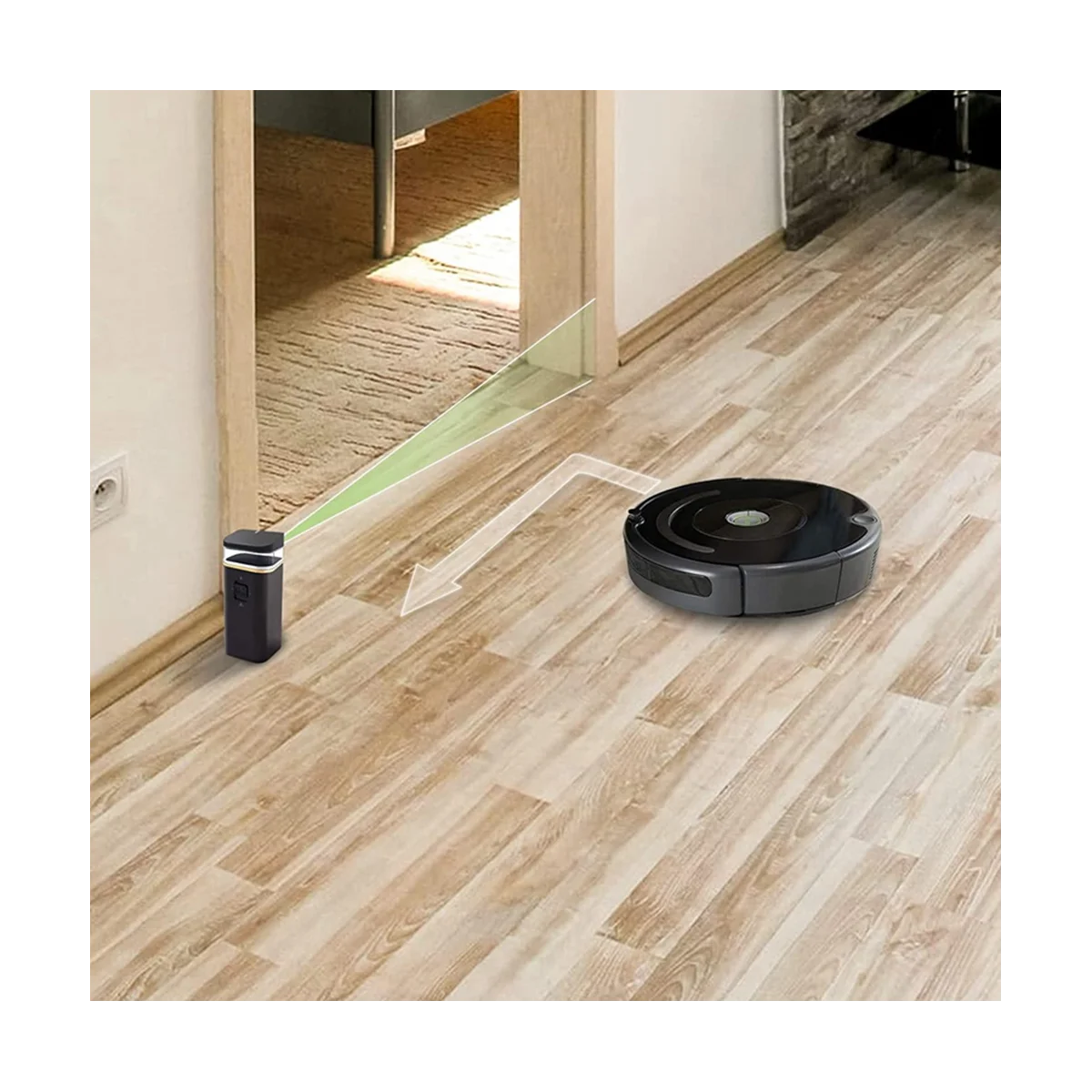 ผนังระบบนำทางเสมือน2ชิ้นโหมดคู่สำหรับ805 860ชิ้นส่วน880 960 980หุ่นยนต์8ชุด