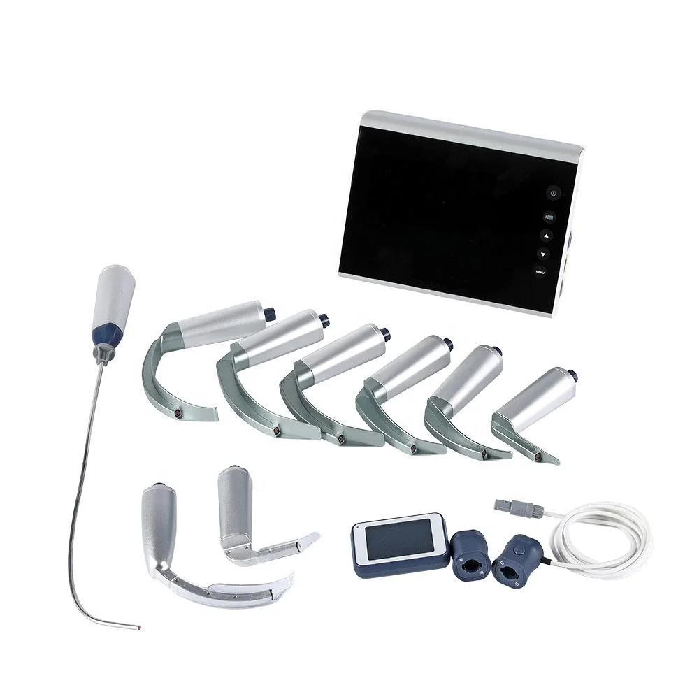 

LTEV13 Low Cost Image/Video Function 7 inches LCD Medical Device Reusable Video Laryngoscope