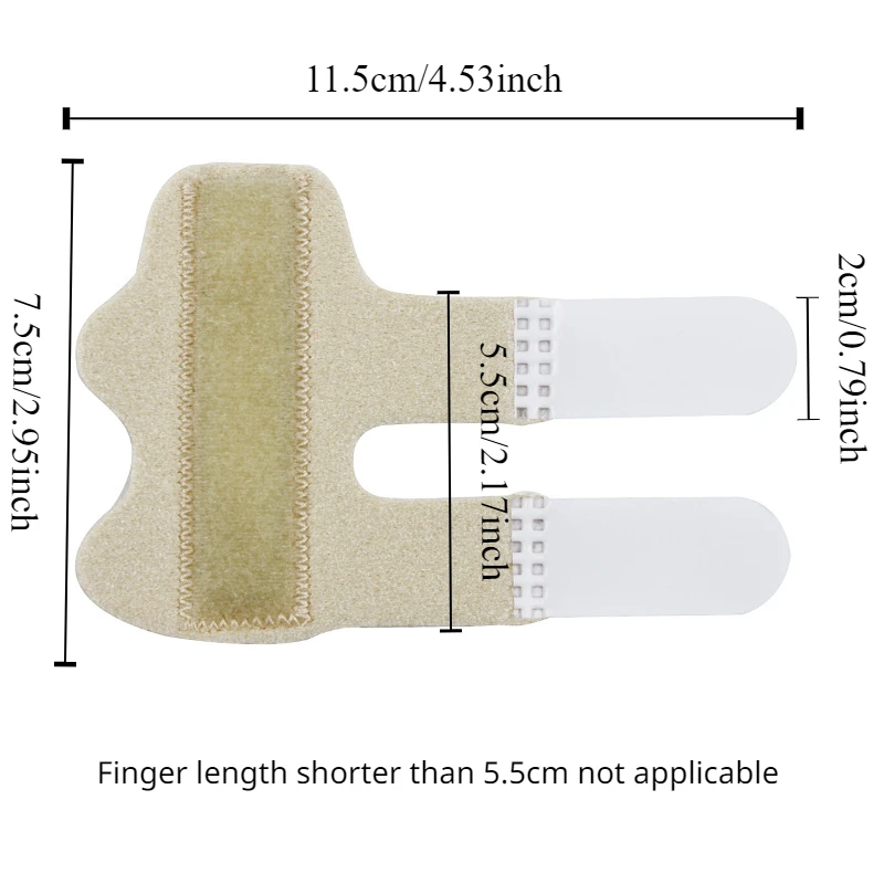 Fingerbone splint fixation, basketball finger cots for finger movement protection