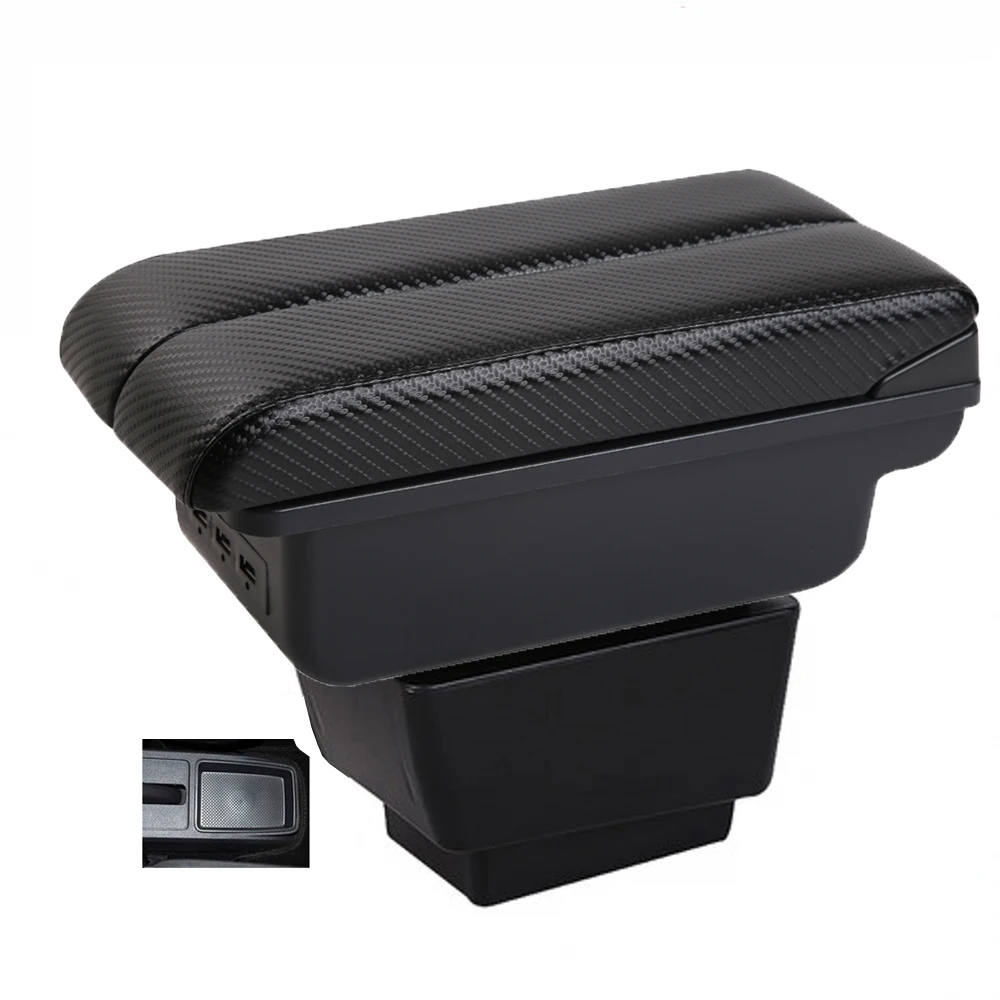 Armrest Box Central Console Storage Box with Driver Side Elbow Support for Skoda Fabia 3 III Interior Accessory
