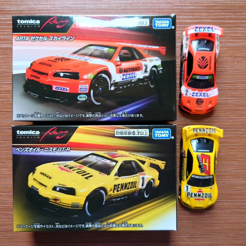 

Новинка в наличии: Оригинальная коллекционная модель автомобиля Tomica Premium Racing Series Nissan Skyline GTR R34 из литого сплава, игрушка-подарок