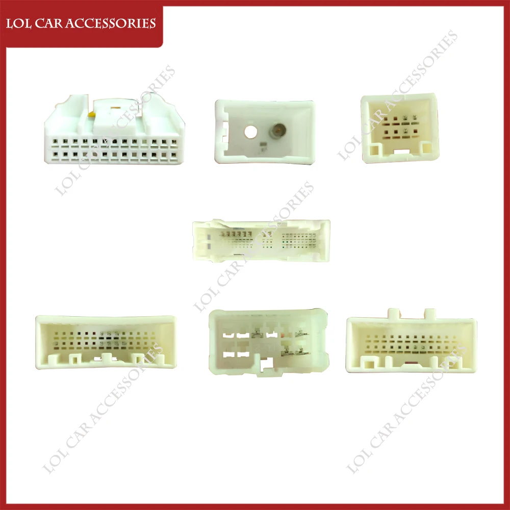 لتويوتا ألارد 2015 راديو السيارة GPS MP5 لاعب أندرويد كابل الطاقة Canbus لوحة الإطار الأسلاك تسخير #2