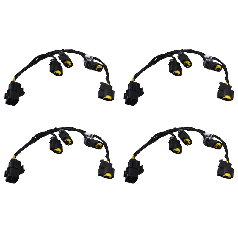 4X Ignition Coil Extension Wire Harness 27350-2B000 For Hyundai Elantra Accent Kia Rio Soul Ceed Cerato Spectra