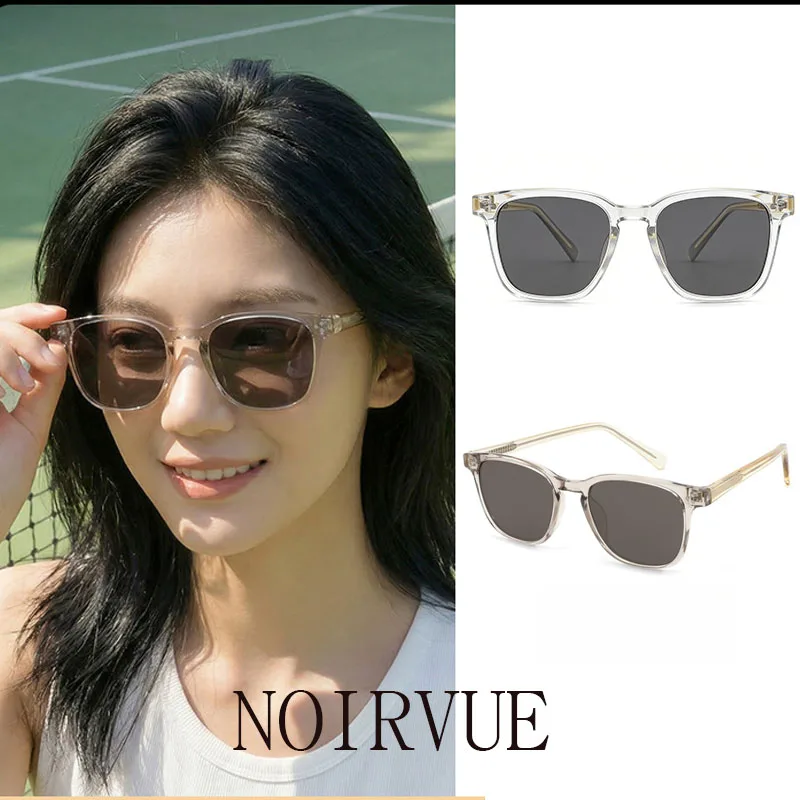 

NOIRVUE New Retro Round Polarized Sunglasses TR90+Metal Frame UV400 Insert Core Temples for Adults,Outdoor Fashion Glasses