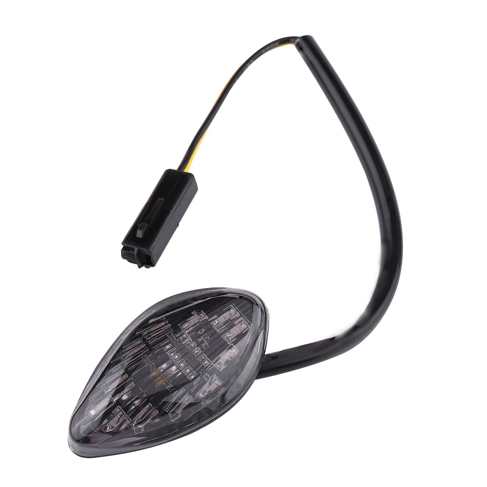 1 زوج دراجة نارية فلوش LED بدوره إشارات العنبر ضوء ل Grom 2014-2016 دائم مقاوم للماء سهلة التركيب موتو المؤشر