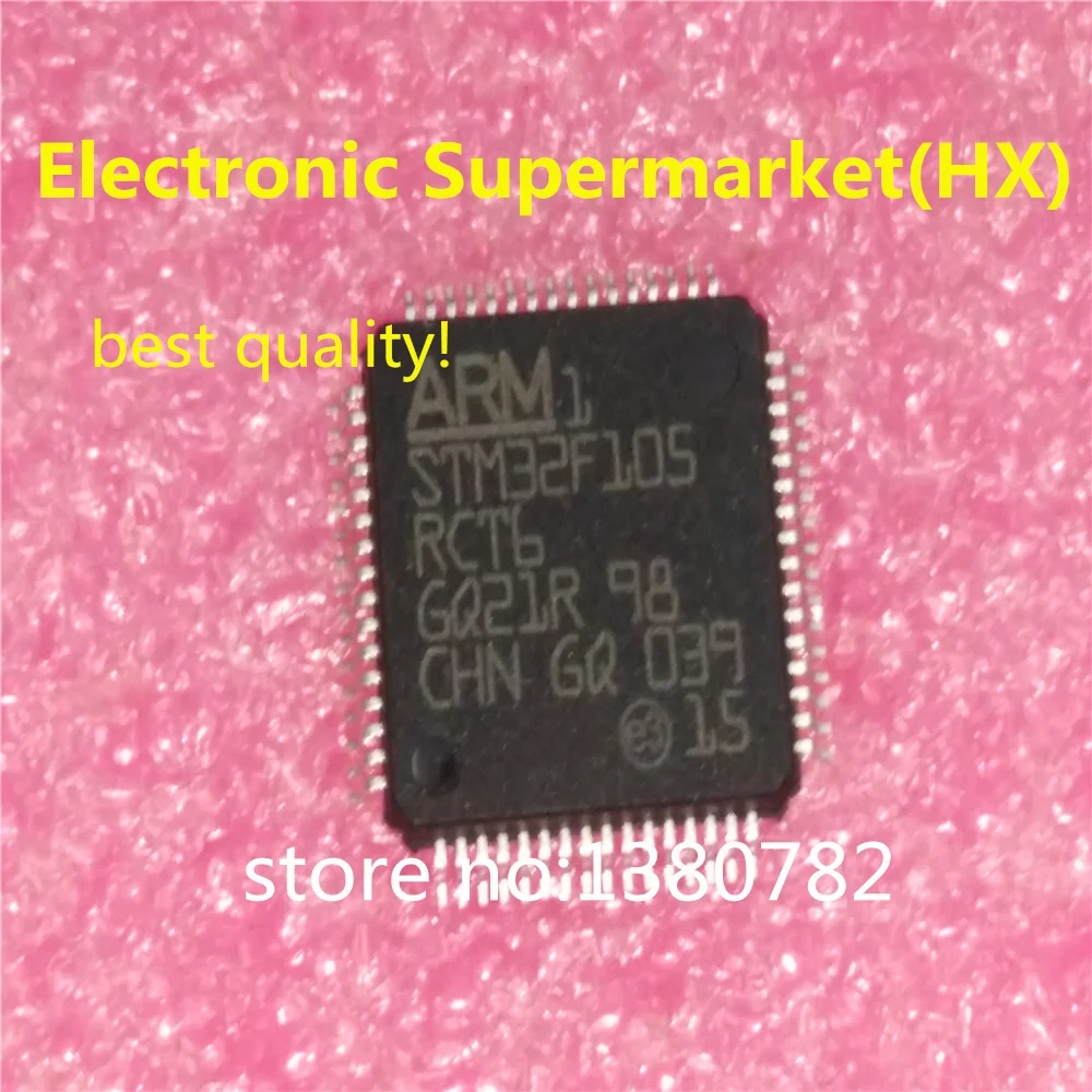 

Free shipping 5pcs/lot STM32F105RCT6 STM32F105 LQFP-64 IC In stock!