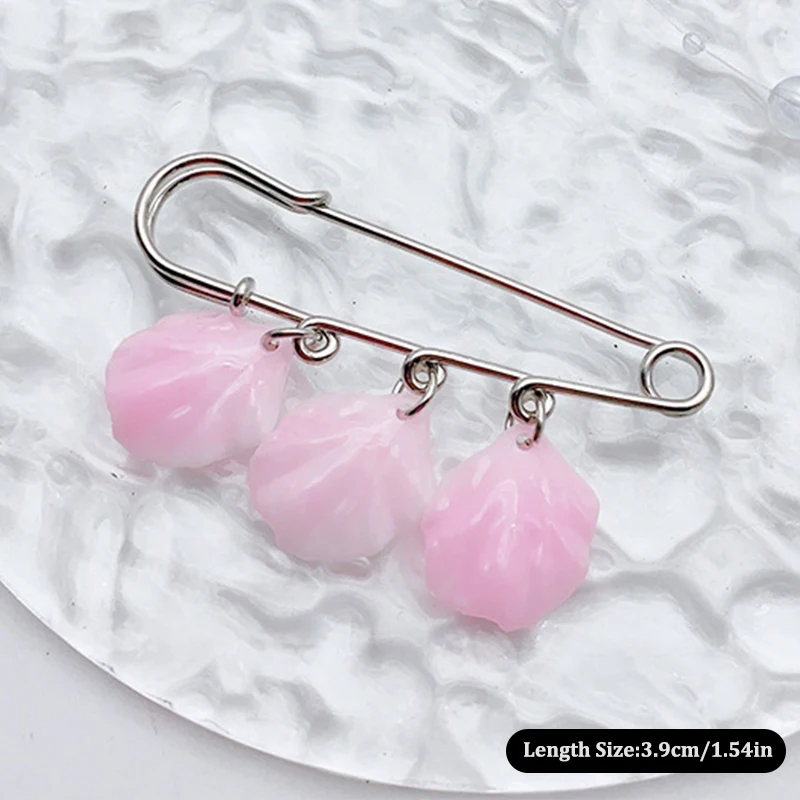 [YU] fait maison ins doux élégant trombone épinglette taille boucle taille anti-exposition boucle broche polyvalent tendance accessoire de couture