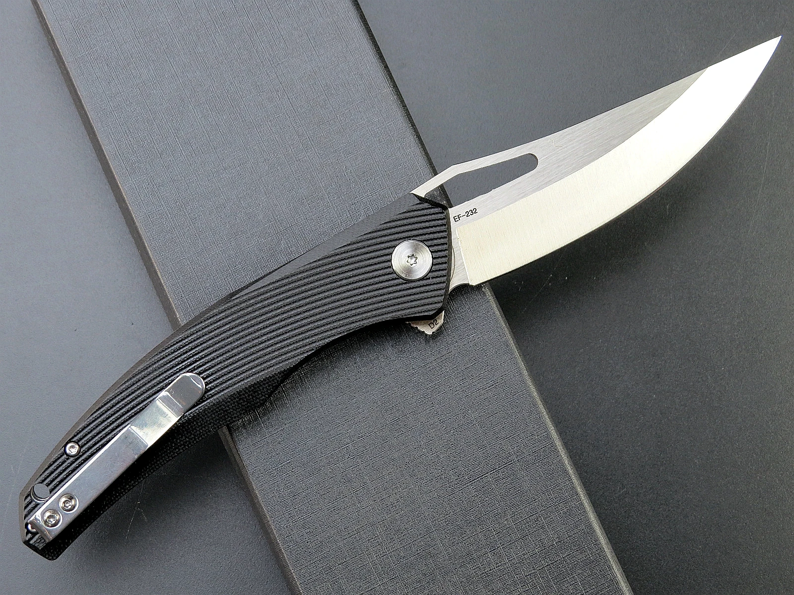 سكين قابل للطي من Eafengrow-EDC بمقبض G10 ، شفرة فولاذية D2 ، أداة EDC ، أداة خارجية ، المشي لمسافات طويلة ، الصيد ، التخييم ، سكاكين البقاء على قيد الحياة ، EF232