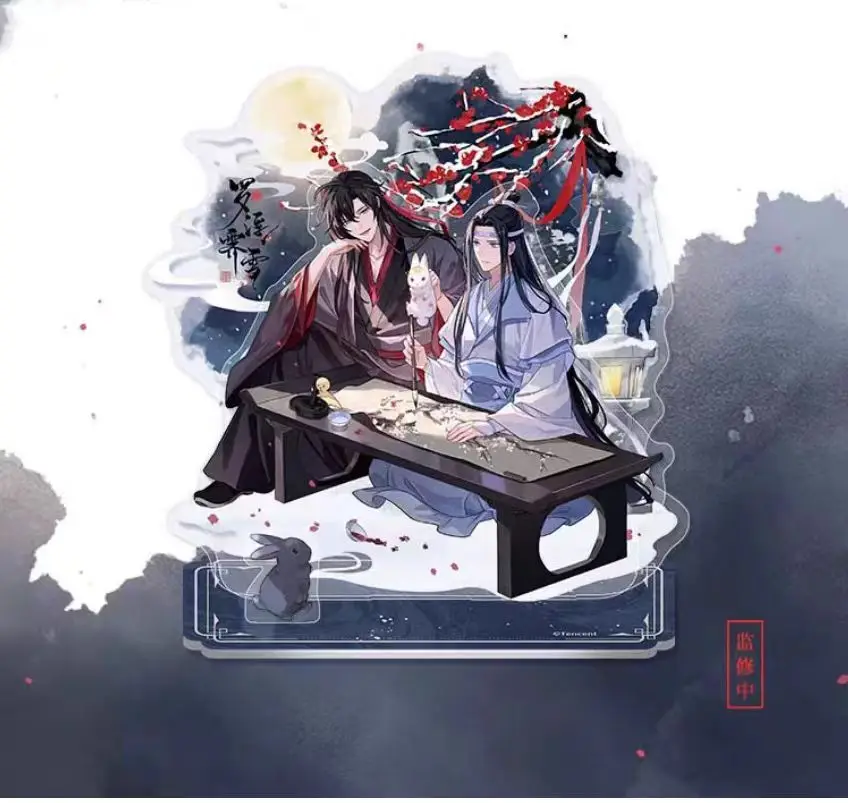 Mo Dao Zu Shi Wei Wuxian Lan Wangji Music Box Acrylic Stand Badge Shikishi