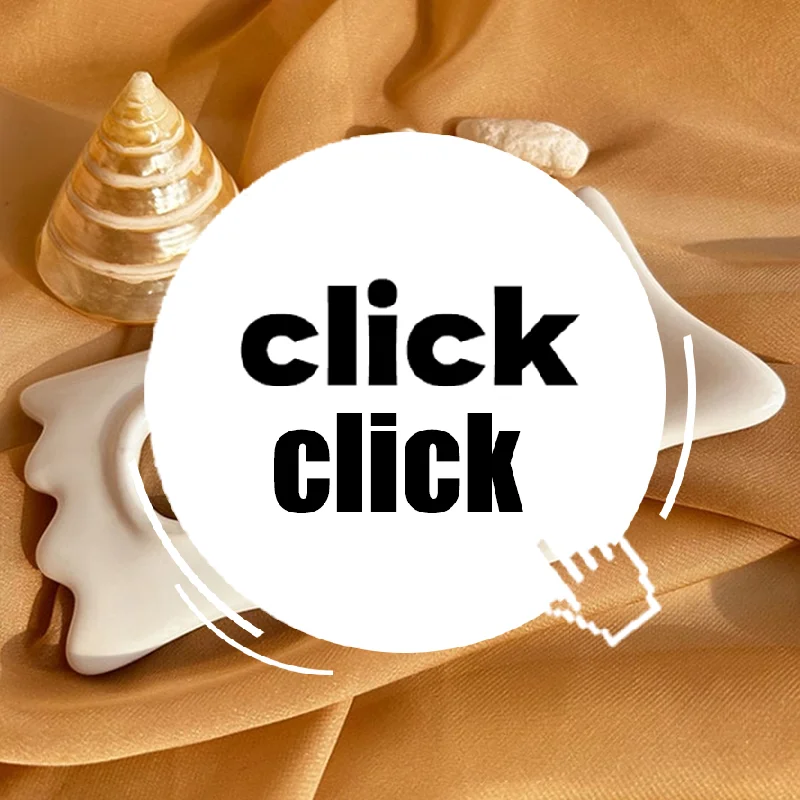 

Ceramic Facial Scraping Tool Ceramic Gua Sha Board Anti Aging Facial Skin Care Reducing Dark Circles Removal Wrinkle