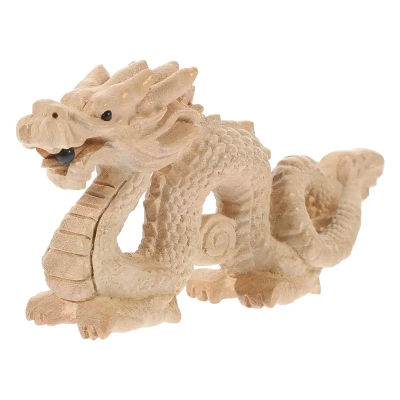 

Chinese Auspicious Money Dragon Statuette Resin Sculpture Feng Shui Decoration Home Living Room Bedroom Office Figurines