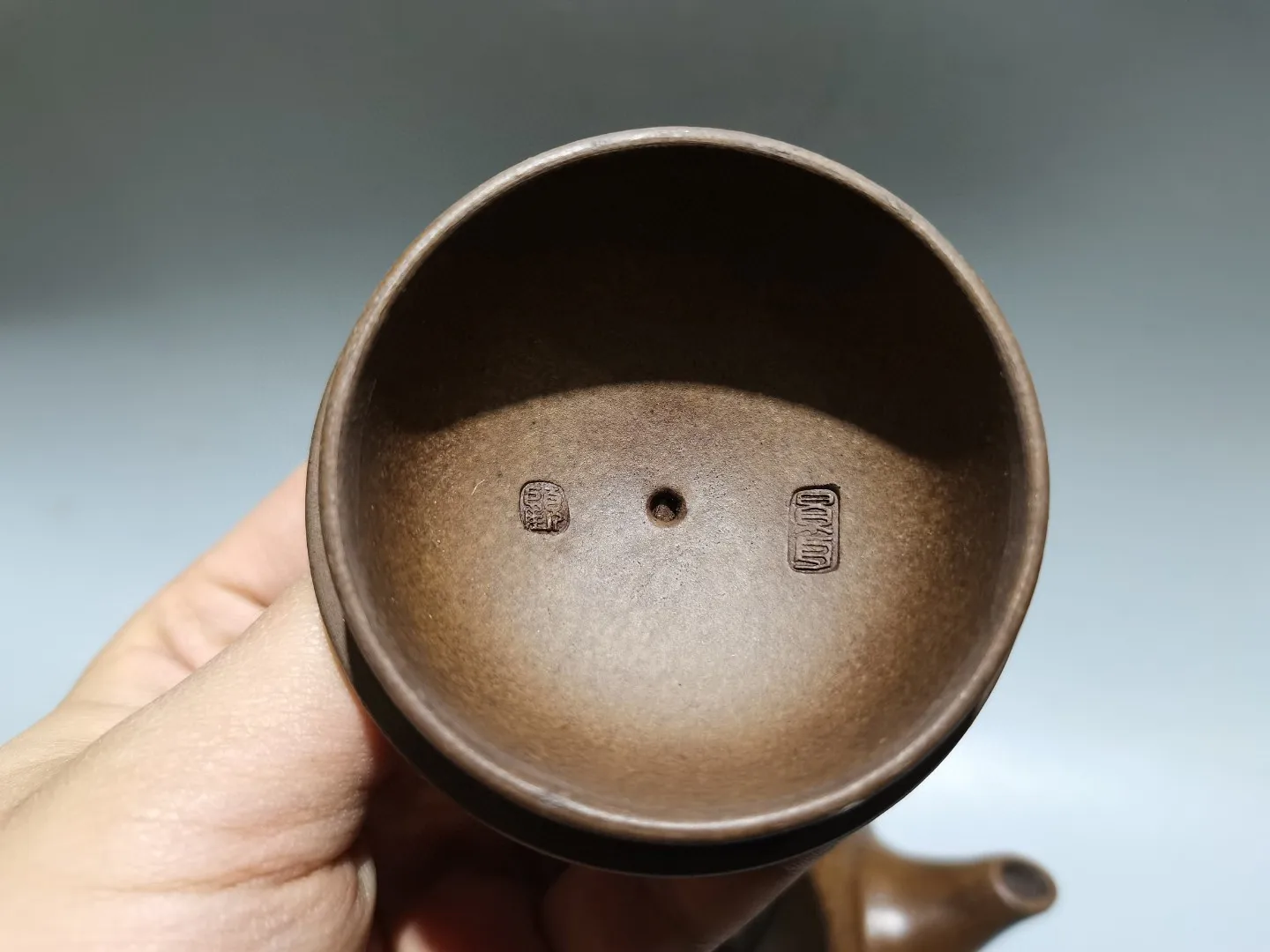 Yixing Purple Clay Teapot Original ore ancient copper sand Lotus seed pot Ancient Text Pattern Pot Kettle Flagon Tea Ceremony