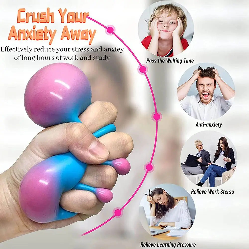 Perline d'acqua creative Ansia Autismo Decompressione sensoriale Palla da spremere Giocattolo agitato Palline antistress