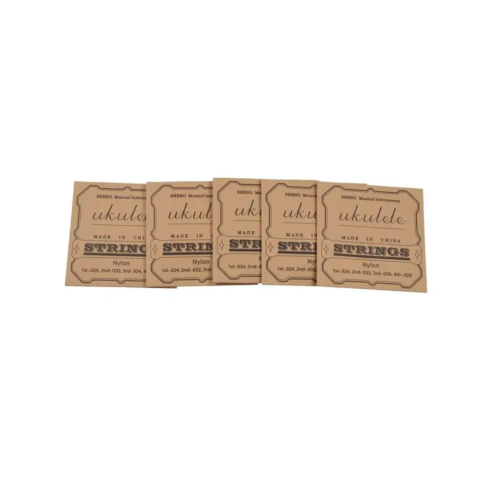 1 Set Nylon Ukulele Strings Replacement Universal Guitar Strings Mellow Tone Classical Guitar Strings