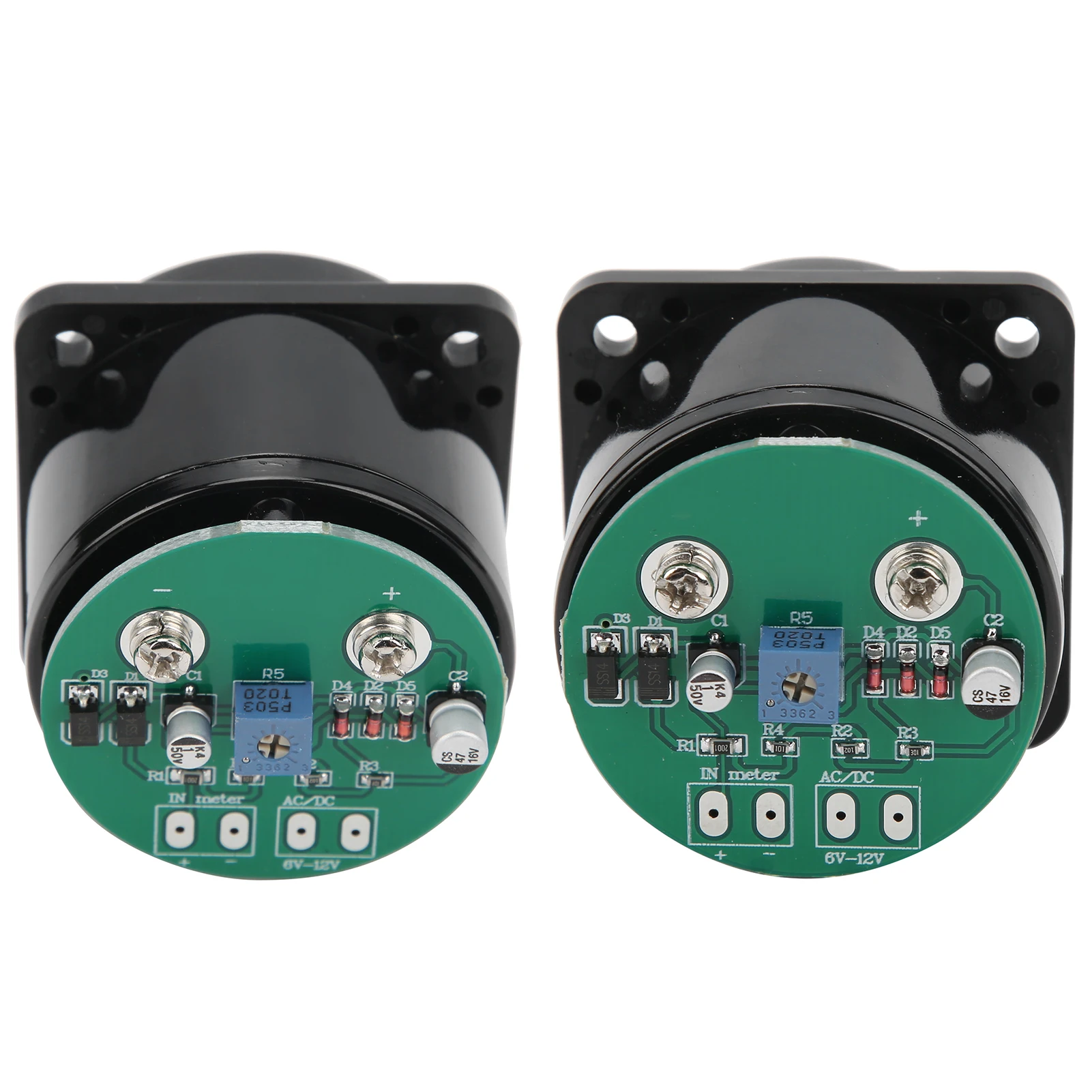 45mm Power Verstärker Rohr VU Level Meter Mit Hintergrundbeleuchtung Treiber Bord DB Meter Verstärker Lautsprecher Ausrüstung Werkzeuge