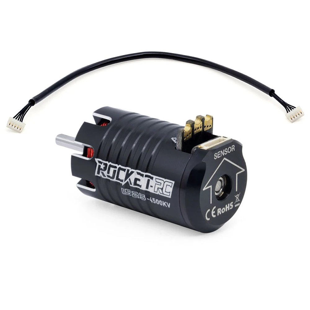 ROCKET-RC MINI 1525 Sensored Brushless Motor 3500KV 4500KV 5500KV 6800KV For 1/28 1/24 Mini Remote Control Cars (Mosquito Cars) view 3