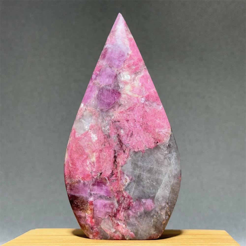 Tourmaline en fleur de prunier, torche de forme libre, artisanat minéral naturel, décoration énergétique pour la maison, guérison, méditation spirituelle, sorcellerie