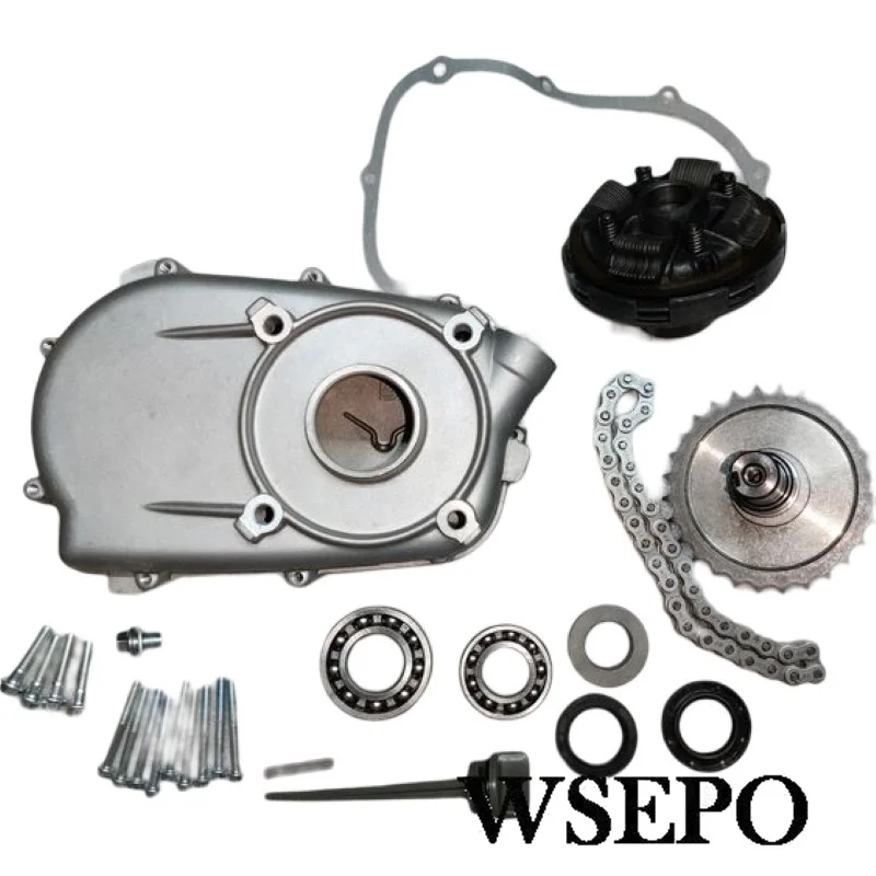 1/2 Reduction Gokart Wet Clutch Assy. Fits 177F 188F 190F 192F GX270 GX390 GX420 Clone 9HP-18HP Gas Engine W/. 25MM Key Shaft