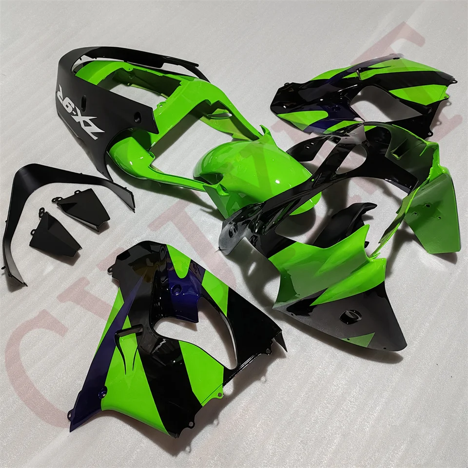 Motorcycle Bodywork Fairing Kit for Kawasaki ZX9R ZX900 2002 2003 Customize Fairings fit ZX-9R 900 02 03 Bodyframe Plastic Cover