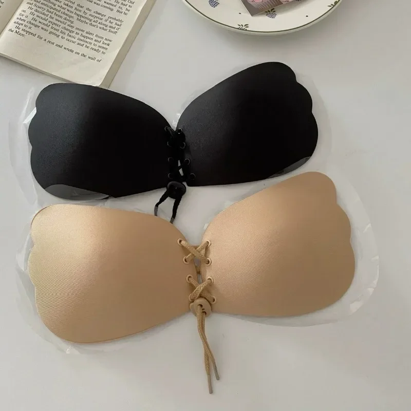 Invisible Strapless Adhesive Stick Bra Strapless Push Up Bras Women Sexy Backless Lingerie Seamless Silicone Bralette Underwear