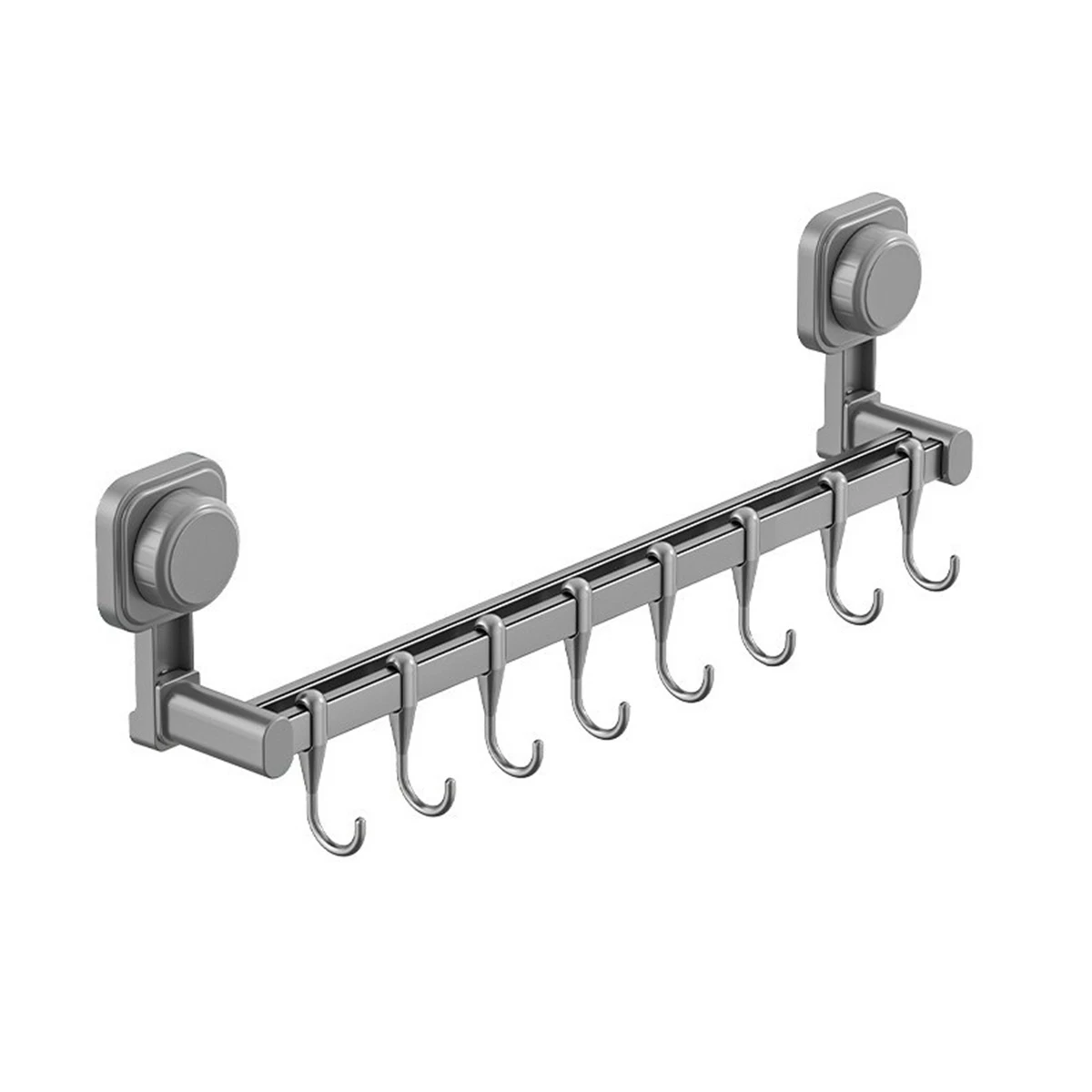 Home Organization Suction Cup Hooks Adaptable Kitchen Setup Easy Clean Installation Multifunctional Organization