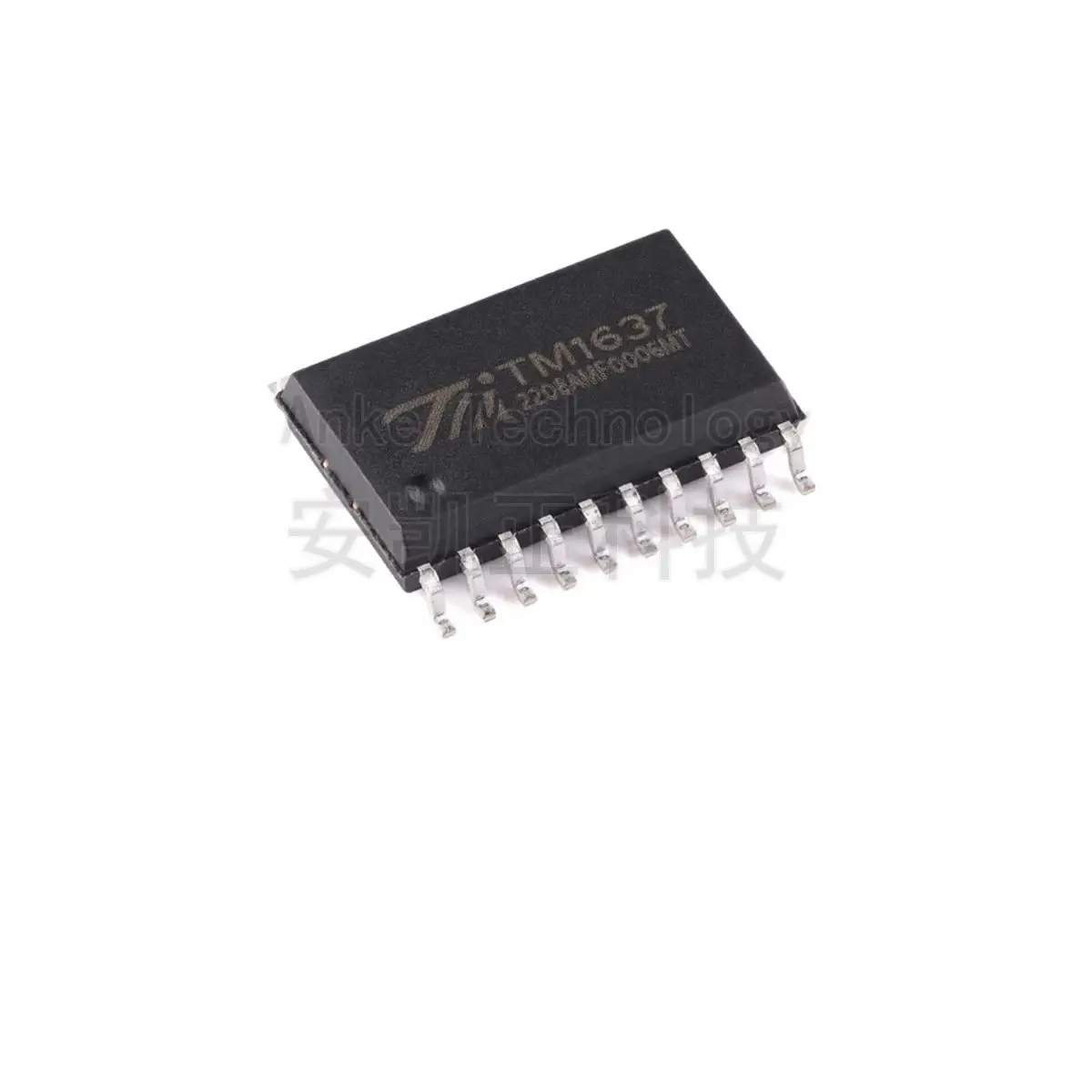 

Оригинальный TM1637 (TA2007) новая версия, микросхема управления светодиодами SOP-20 с интерфейсом сканирования клавиатуры, 10 шт.